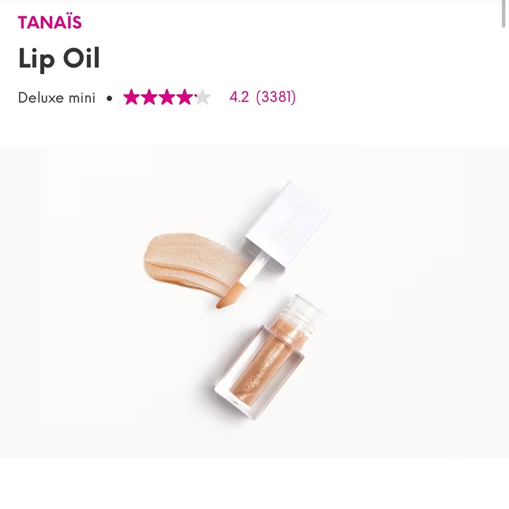 NWT Ipsy Tanais Lip Oil in Mahina Moon